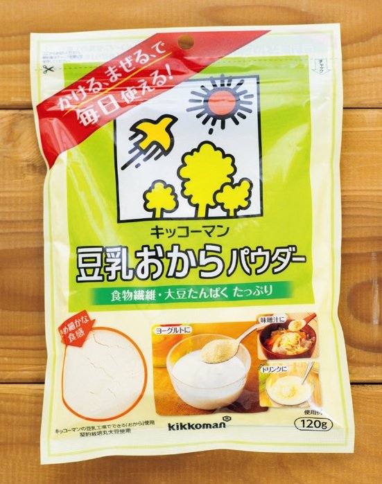 Amiさん愛用のおからパウダーは、細かい粉末状