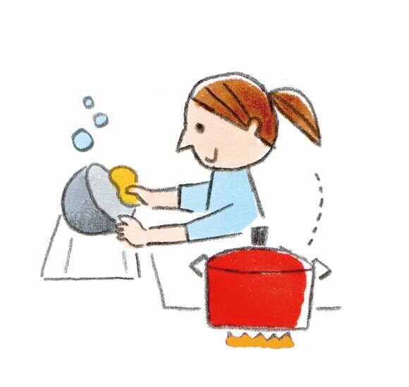 「ながら洗い」を実践