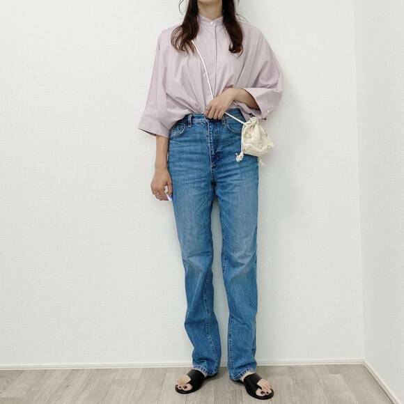 デニムと合わせたコーデ