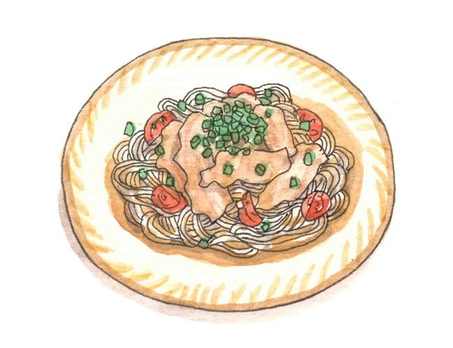 冷しゃぶそうめん