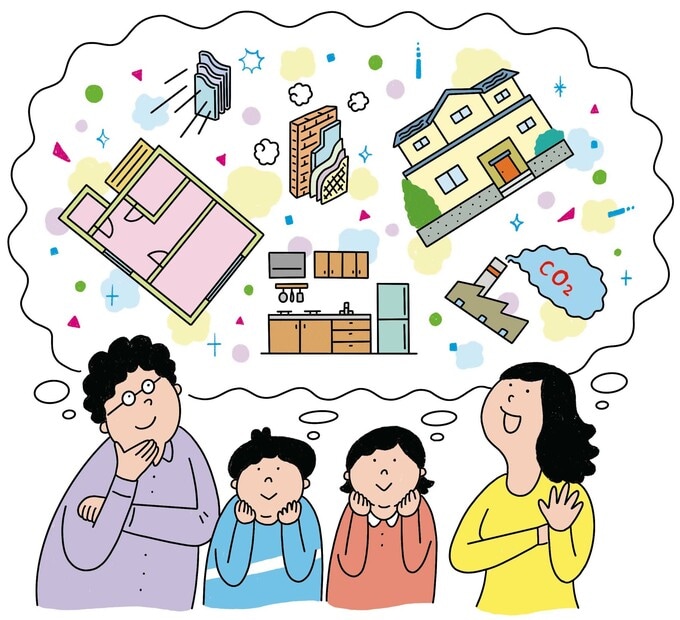 ハウスメーカーはさまざまな課題に取り組んでいる