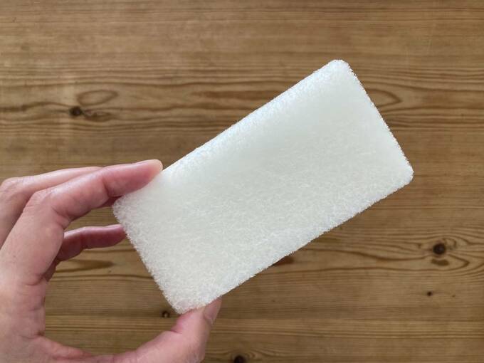 スポンジの表面