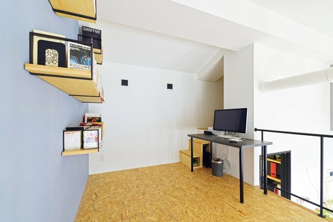 夫のワークスペース