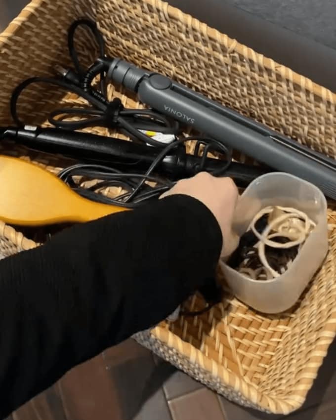 中はざっくり収納でも大丈夫