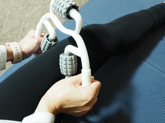 ボディケアローラー ダイソー「ボディーローラー」が値段330円以上に良品。強めの刺激で