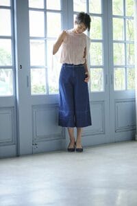 半端丈ワイドデニム