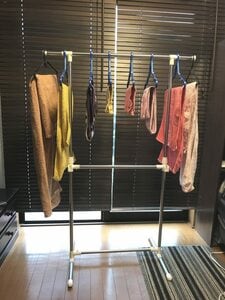 空気の流れを利用して乾かすことができます。
