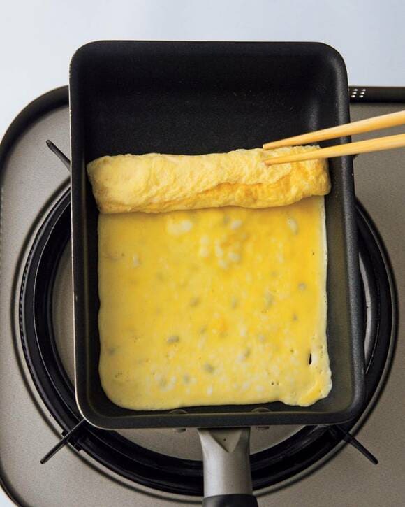 2割巻いたところ