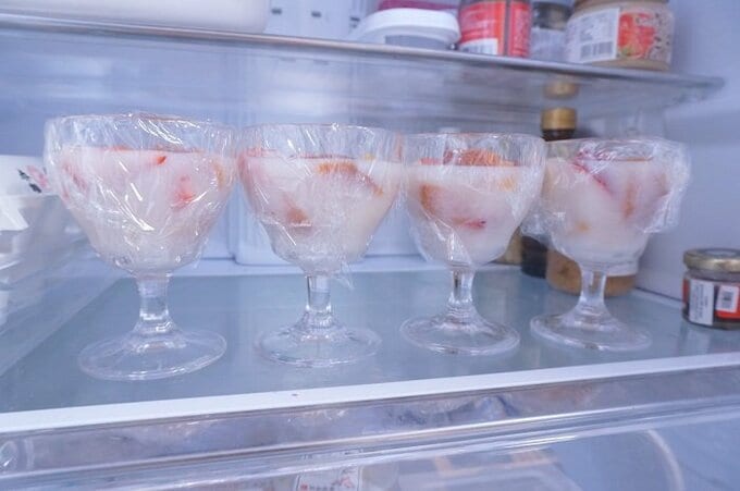 冷蔵庫で2時間以上冷やす