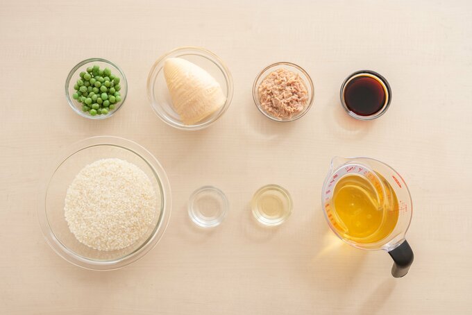 炊き込みご飯の材料