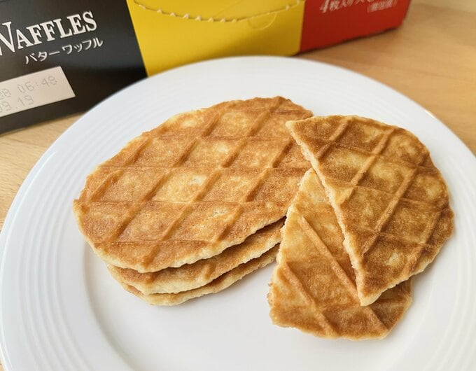 バターワッフルの中身