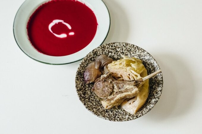 無国籍な雰囲気が漂う組み合わせ