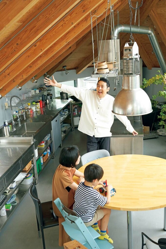 キッチンとアンガールズの田中さん