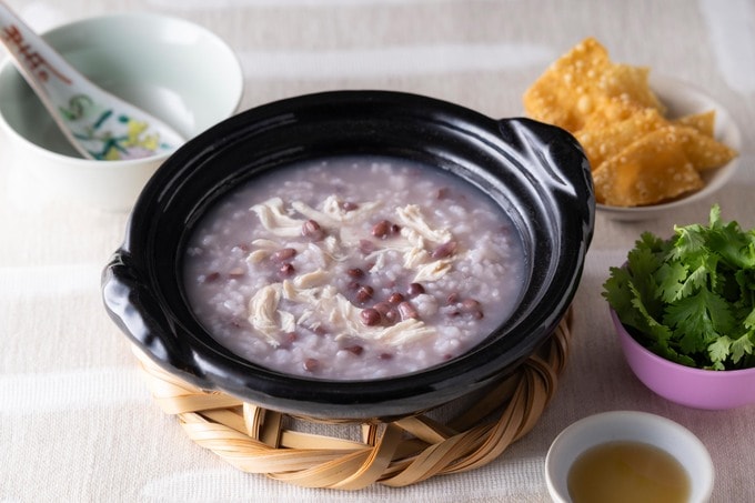 あずきの鶏がゆ