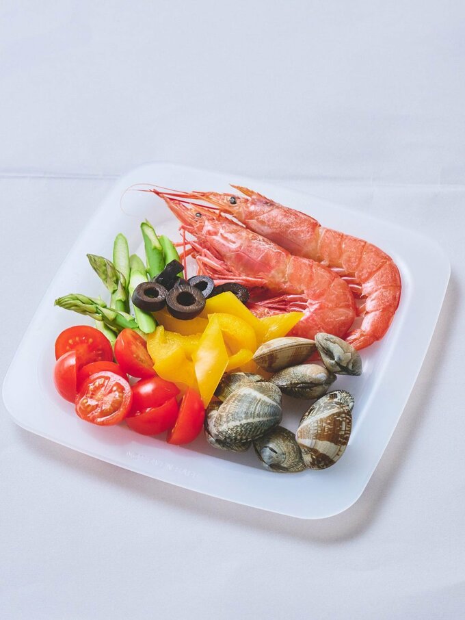 トレー代わりの浅型