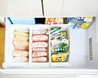 3人家族で食費月2万円の冷蔵庫。野菜下処理と肉の冷凍保存にコツあり