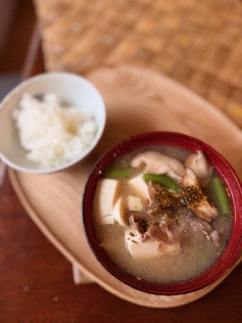 調子が悪いときは温かな汁物を