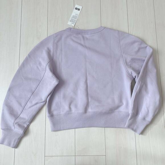 スウェットクルーネックシャツ後ろ