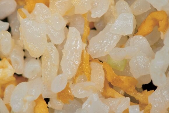 ほぐれやすくご飯粒が独立