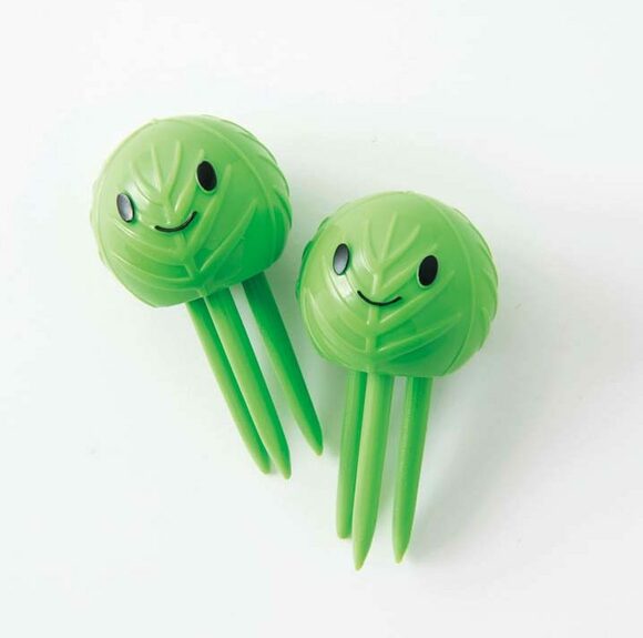 かわいいピックで葉物野菜の鮮度が長もち!