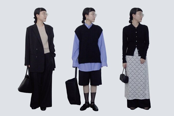 ユニクロ　着回し