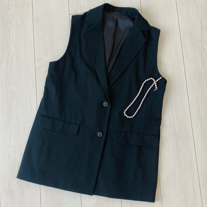 仕立てがキレイでアラフォーにも着やすい