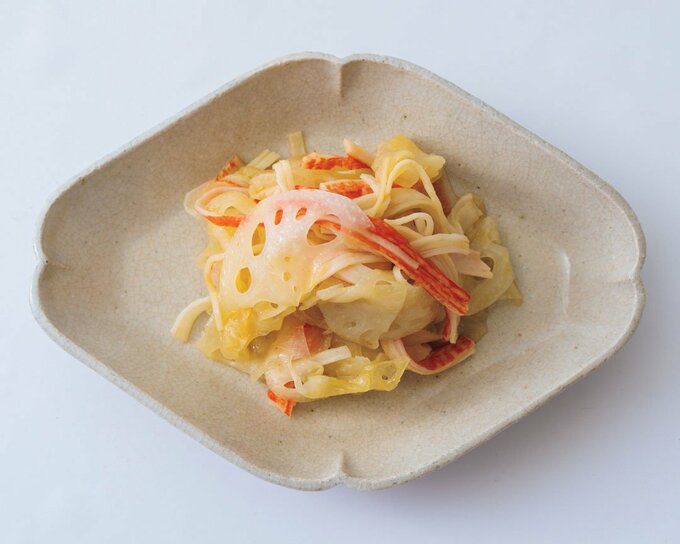 レンコンのポン酢ドレッシング