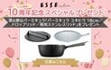 【10周年記念プレゼント】バーミキュラ「バーミキュラ ユキヒラ 18cm（ドロップリッド・専用ステンレスリッドセット）」がESSEonline無料会員登録・SNSフォローで当たる！