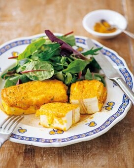 肉厚な豆腐がボリューム満点メインおかずに変身。簡単やせレシピ