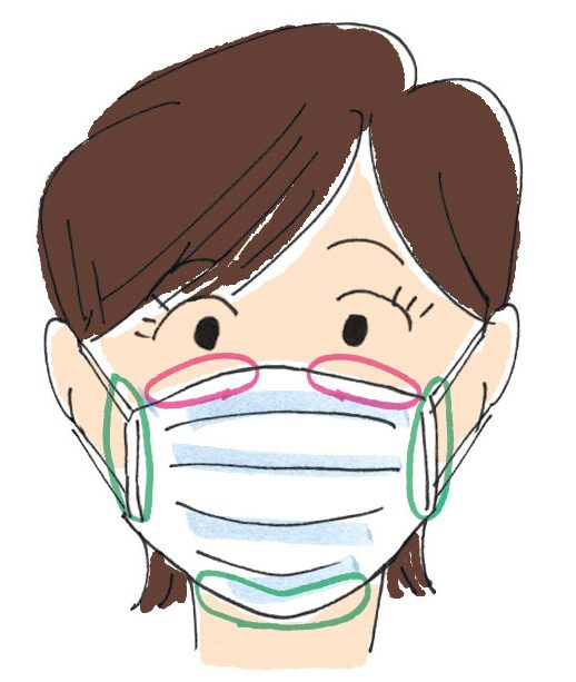 イラストマスク