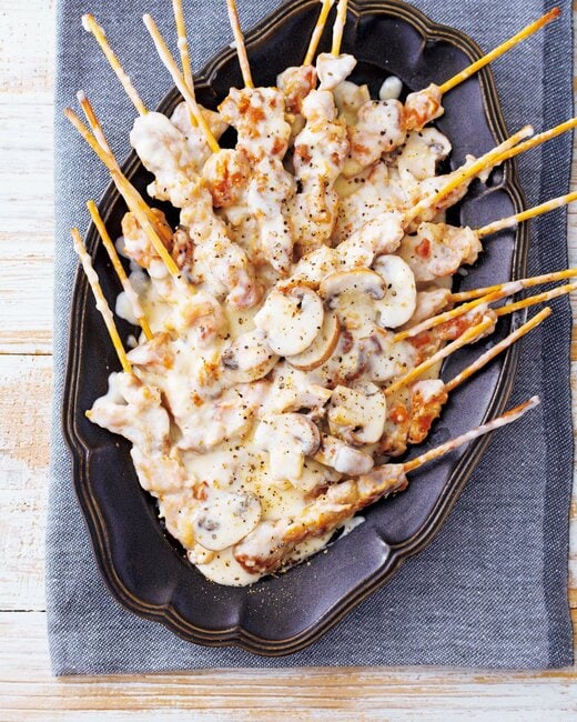 洋風クリーム焼き鳥