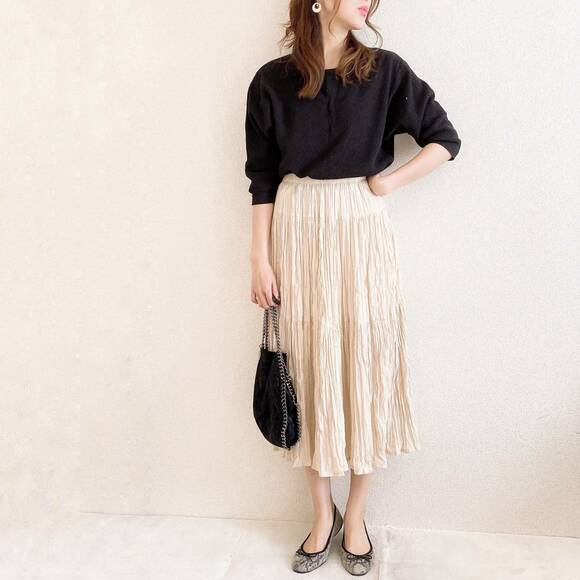 ワッフルTと合わせたコーデ