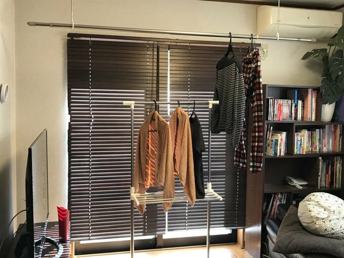 室内干しには、専用グッズがオススメ