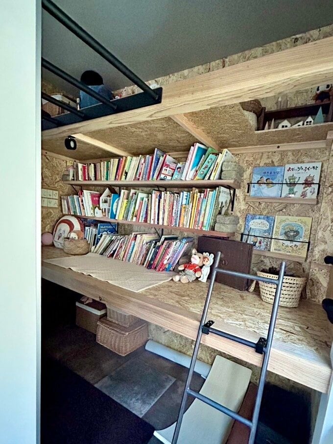 押入れだったキッズスペース