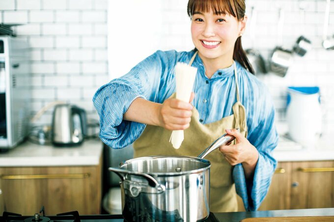 麺を入れる画像