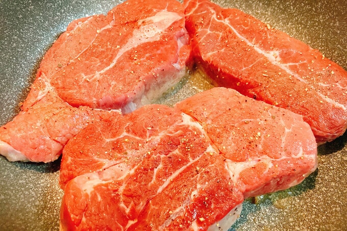 ミスジステーキ