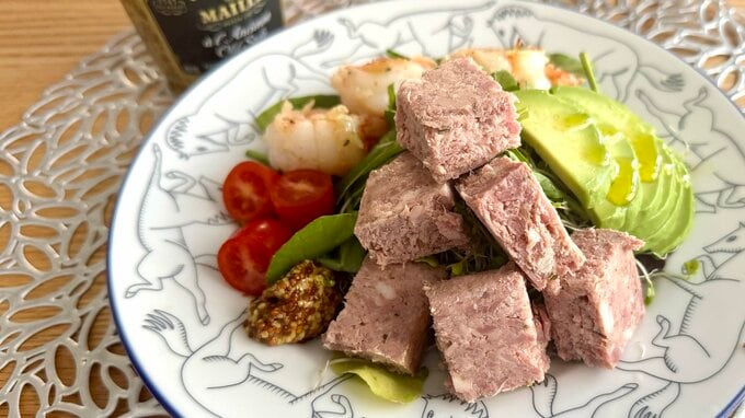 ひと口サイズにカットするのがポイント！