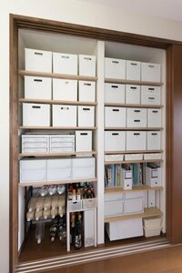 深型を並べれば、どこでもパントリーが完成!