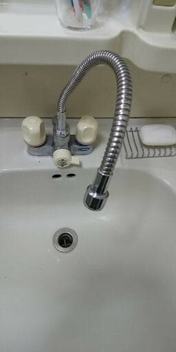 洗面時も腰の負担軽減