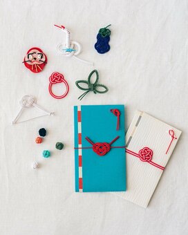 SNSでも話題の水引アレンジ。簡単なのにお正月気分も高まる！