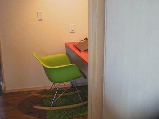 夫の小さなワークスペース