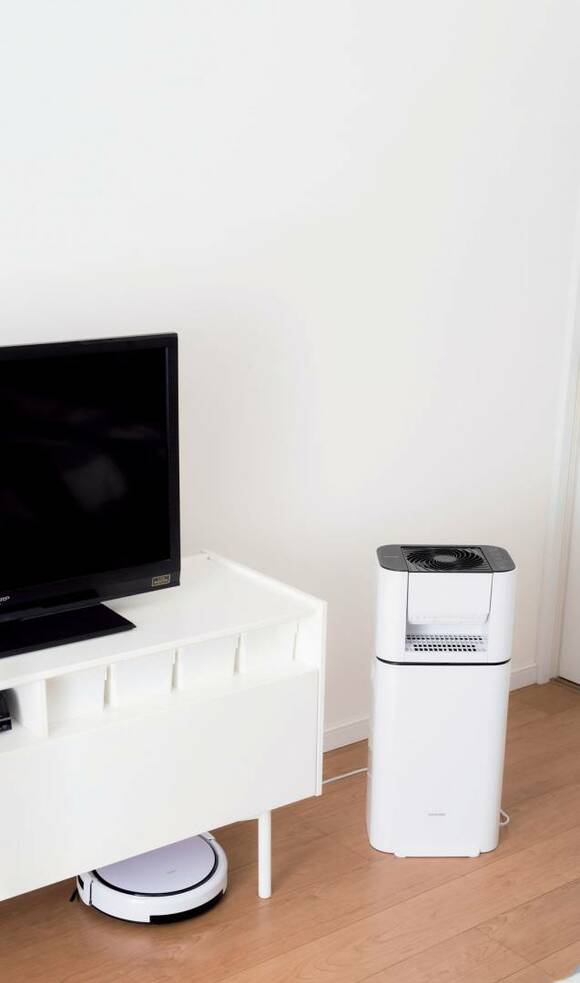 テレビ掃除ロボット