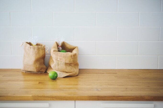 ジュート 野菜保存袋S／L