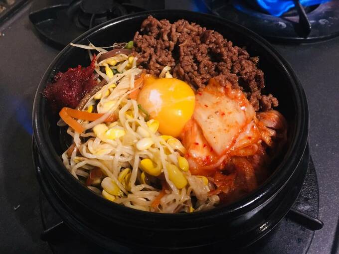 お好みでコチュジャンをどうぞ