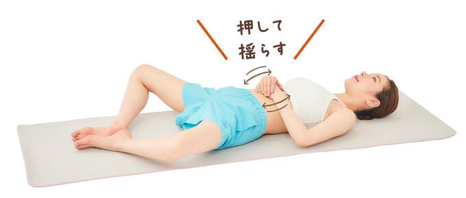 押して揺らすツボ