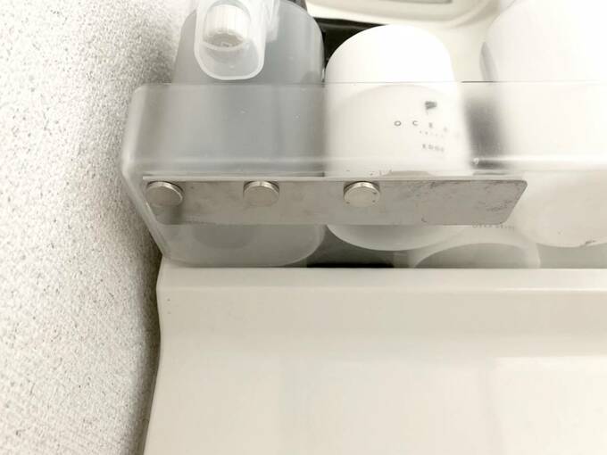 パネルをくっつけた様子