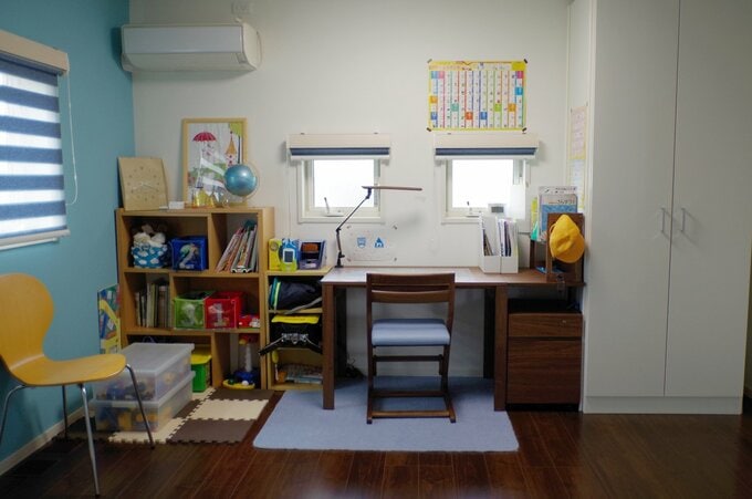 常時あけているロールスクリーン