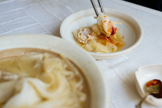 ひらひら大根の発酵鍋　完成写真