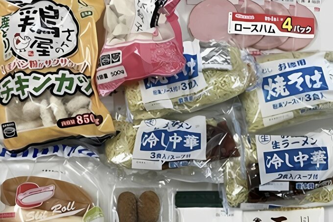 食材のストック