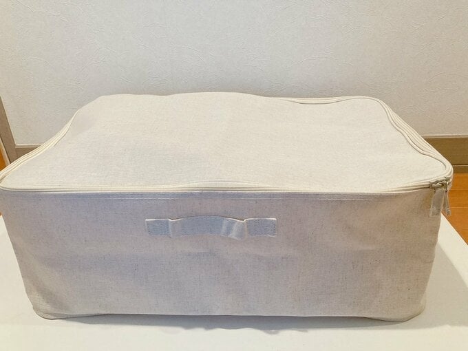 無印良品 ポリエステル綿麻混ソフトボックス